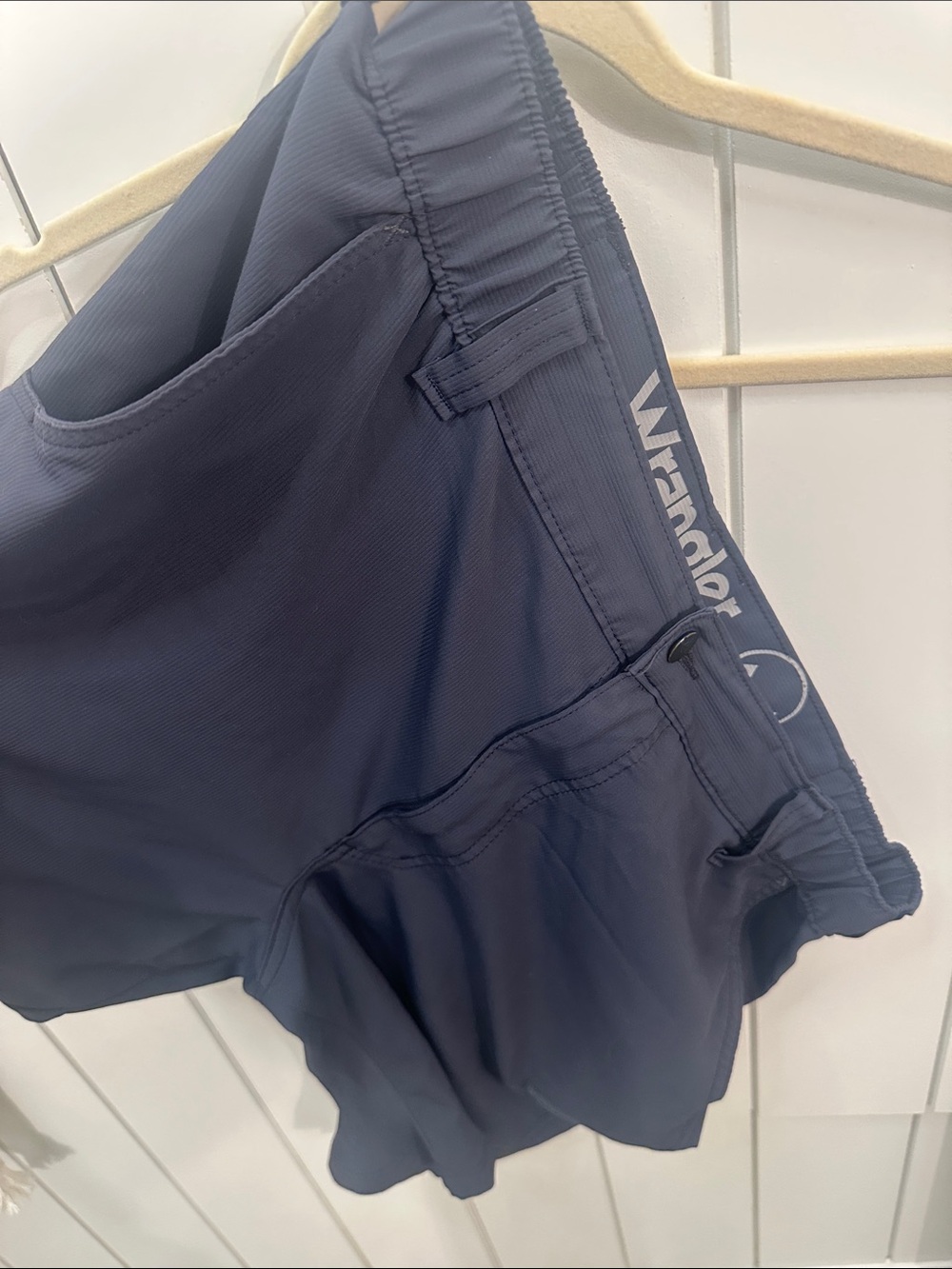 Wrangler Navy Athletic Performance Shorts